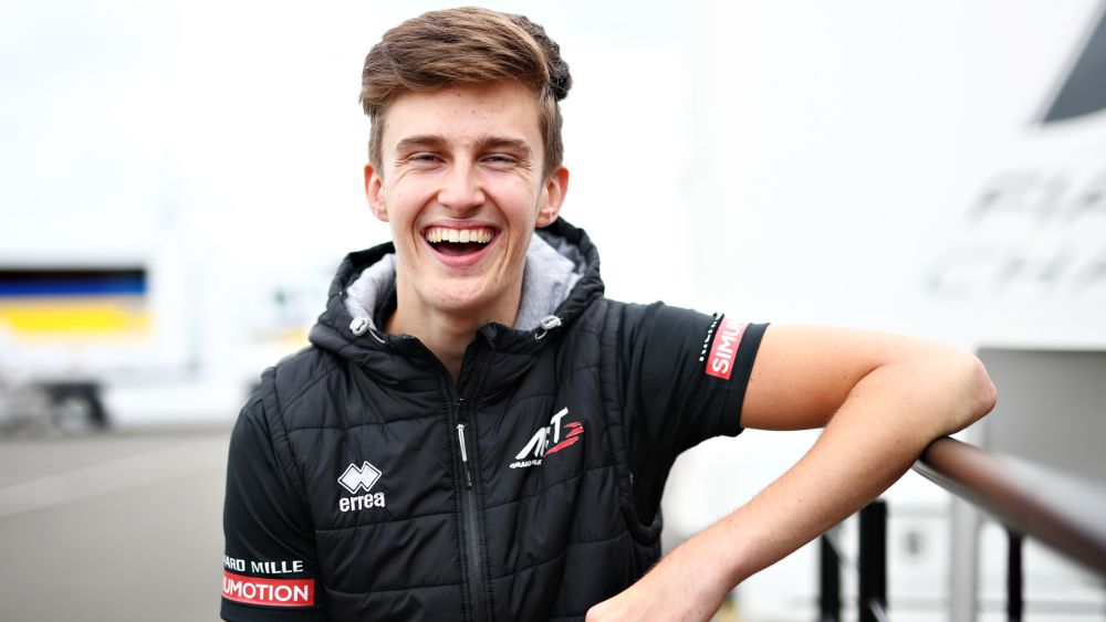 Pourchaire is the youngest driver on the F2 grid