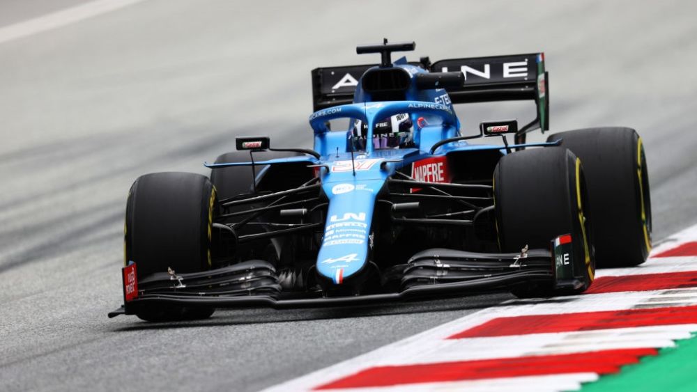 Zhou made his FP1 debut with Alpine at the Austrian Grand Prix