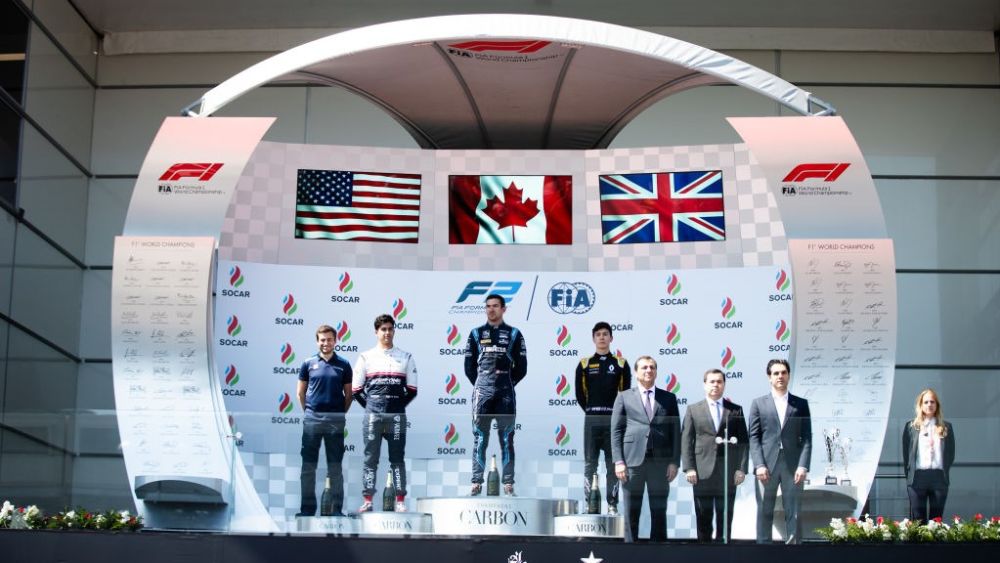 Correa took two podiums with Charouz in F2 in 2019