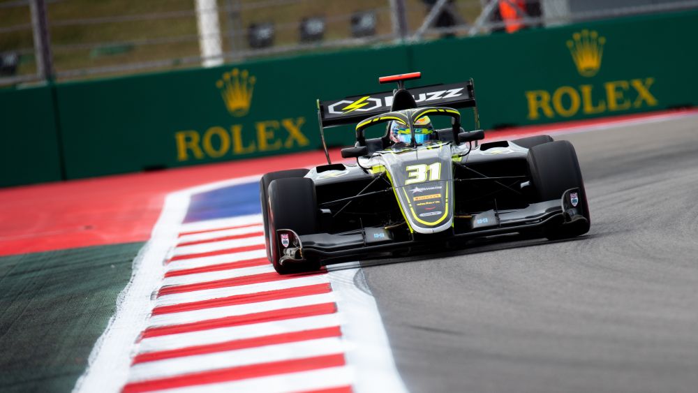 Sargeant drove for Carlin in F3 during 2019