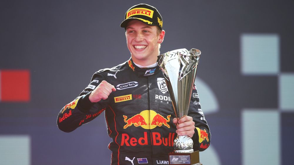 Lawson won the Sprint Race in Jeddah