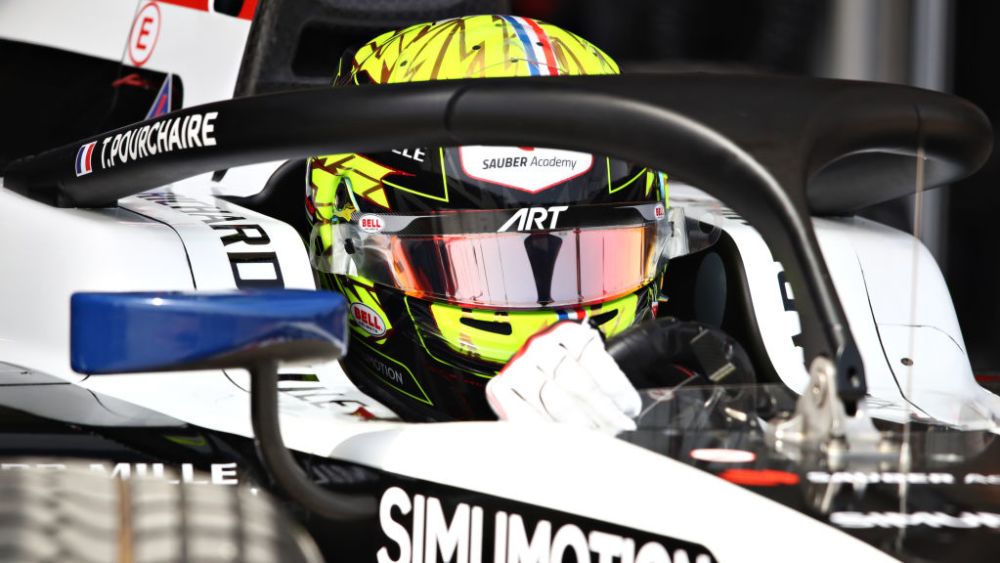 Pourchaires tally of 56 laps was the highest on the final day