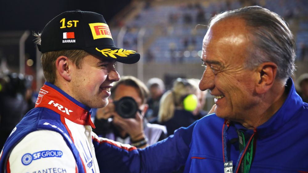 Verschoor won on his debut for Trident in the Sprint Race