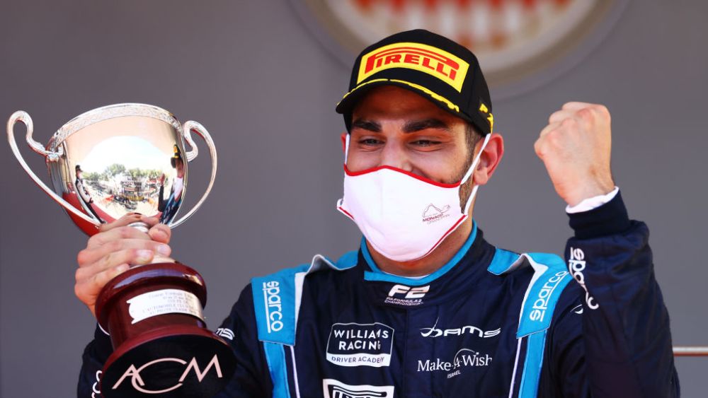 Nissany scored first F2 podium with a third-place finish in the opening Sprint Race in Monte Carlo in last season Image 2021