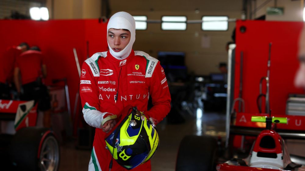 Ollie Bearman is one of several rookies stepping up to F2 this year