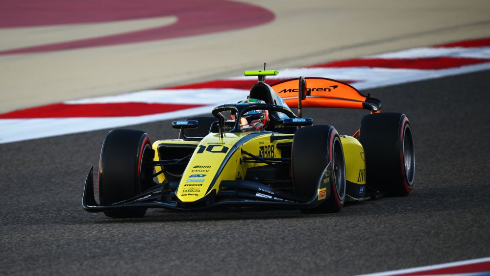 Bortoleto qualified second for Invicta on his Formula 2 debut