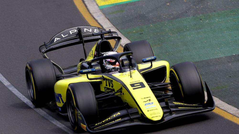 Mainis race pace looked very impressive before Safety Car intervention took the race in a different direction