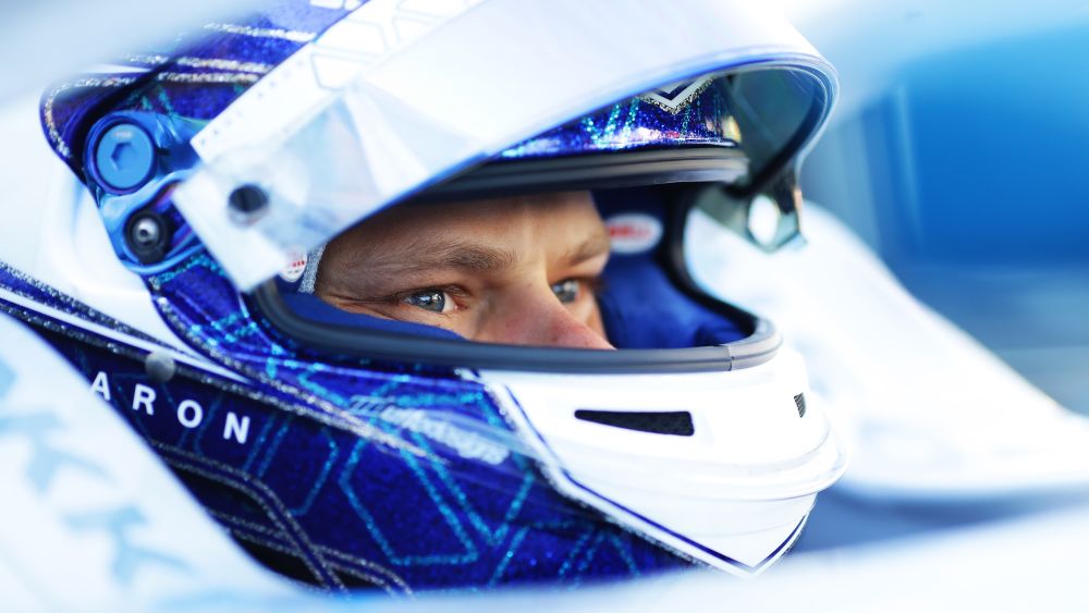 Despite his strong start to the season Aron has not set his sights on the title just yet