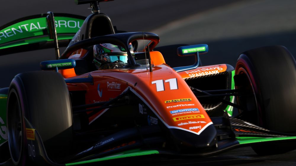 Hauger is feeling more comfortable with the new F2 car compared to the previous machinery