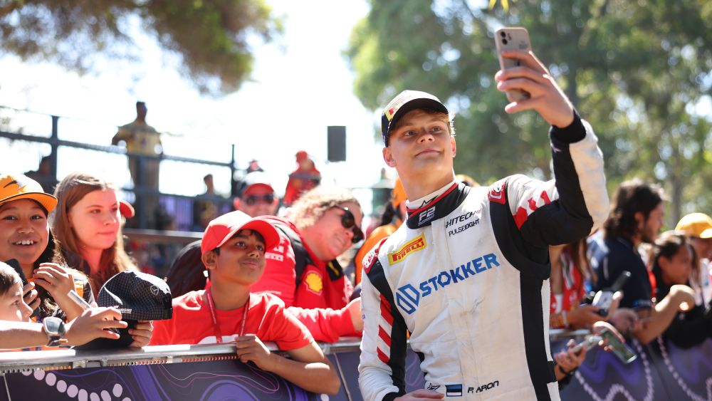 Aron has been pleased with his start to the season after the first three rounds