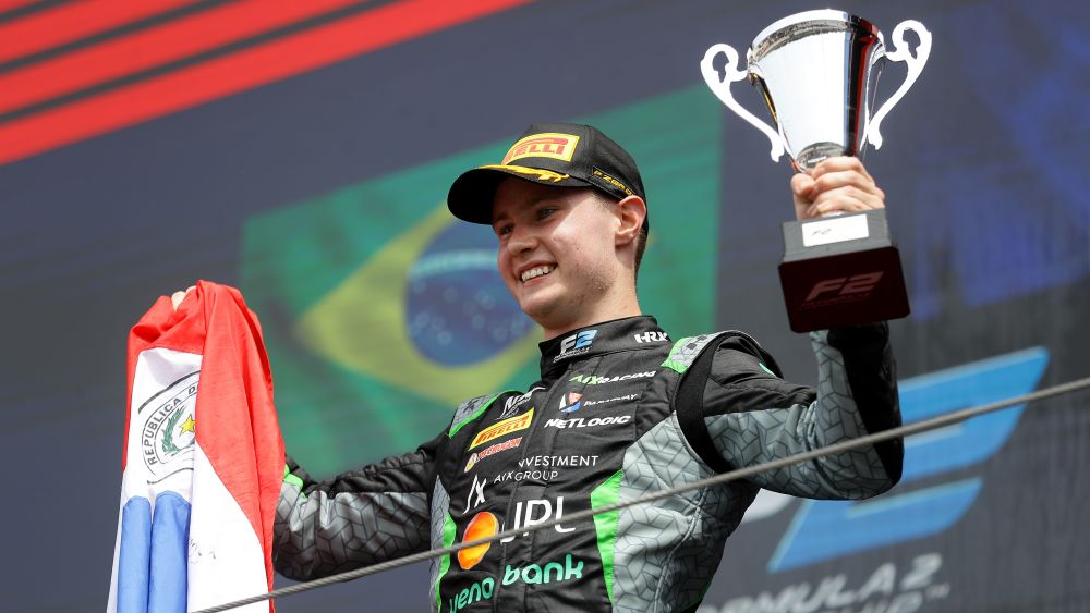 Duerksen sealed his and AIX Racings first podium in Formula 2