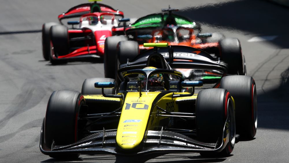 Bortoleto terminó la carrera en segundo lugar, anotando su segundo podio consecutivo
