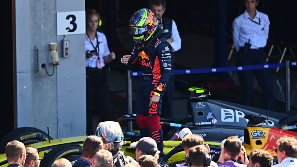 Hadjar claimed his fourth Feature Race victory of the season