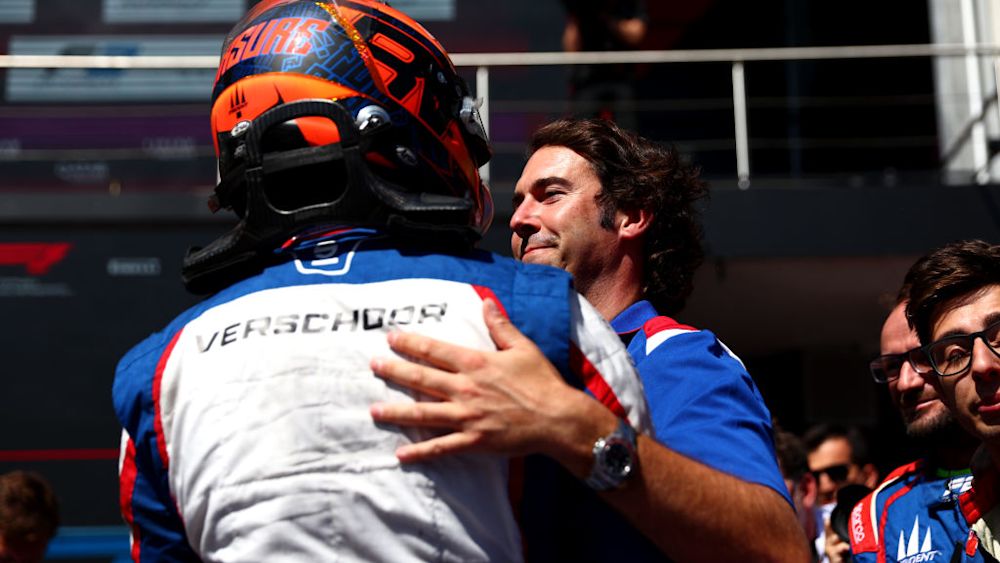 Verschoor is pleased to have won his final race with Trident