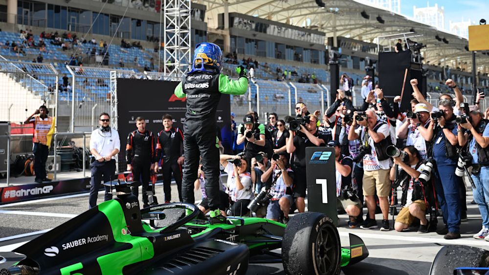 Maloney swept the opening weekend in Sakhir with Rodin Motorsport