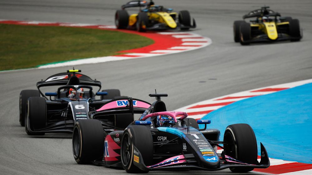 Martins was a winner again in F2 taking Barcelona Sprint honours