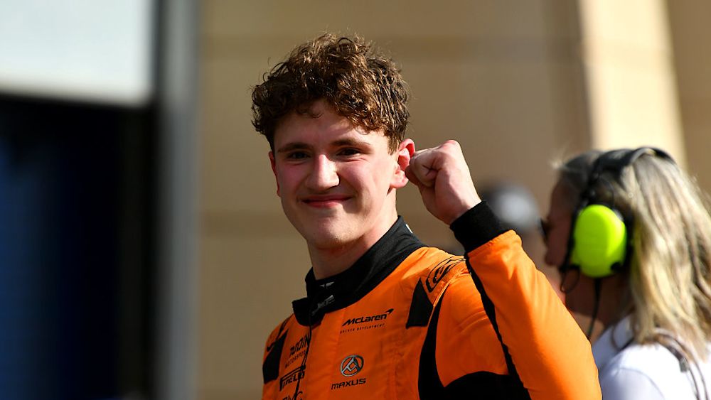 Dunne claimed the Sakhir Feature Race victory for Rodin in Round 2