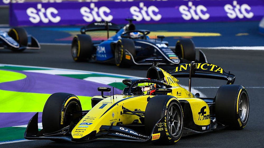 Fornaroli finished seventh in the Jeddah Sprint Race for Invicta