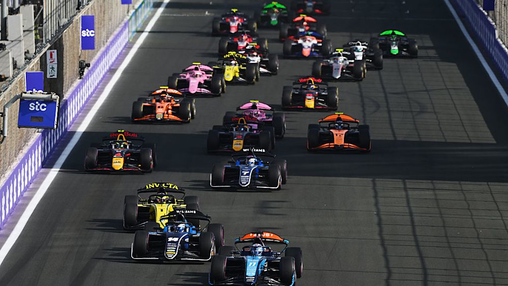Browning praised the quality of the 2025 Formula 2 field