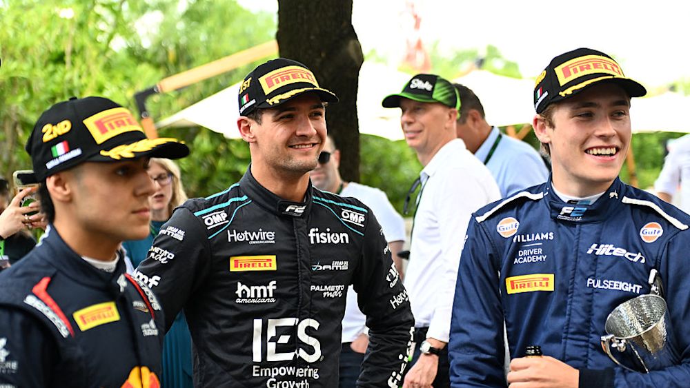 Lindblad Crawford and Browning are three of the top five drivers in the Championship