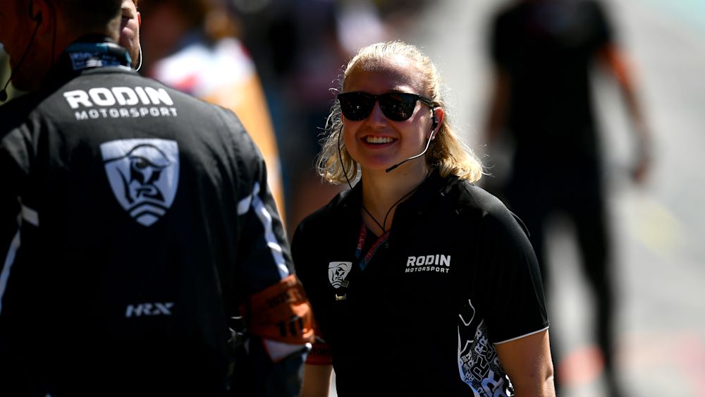 Gould has been a part of Rodin for three years now but this is her first working in F2