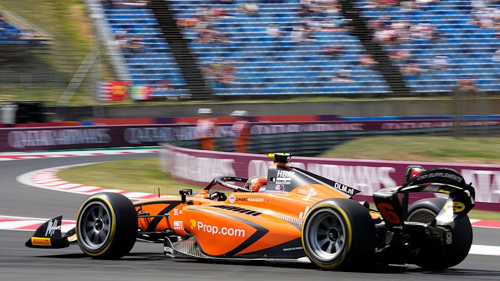 Verschoor looked back on his time going from Formula 3 to Formula 2