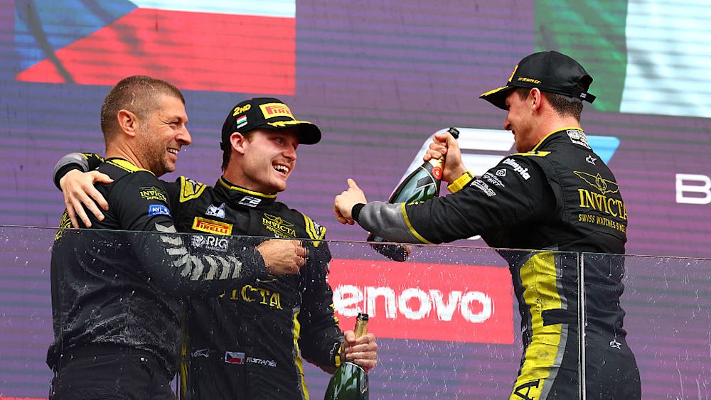 It was a one-two for Invicta in the Budapest Feature Race