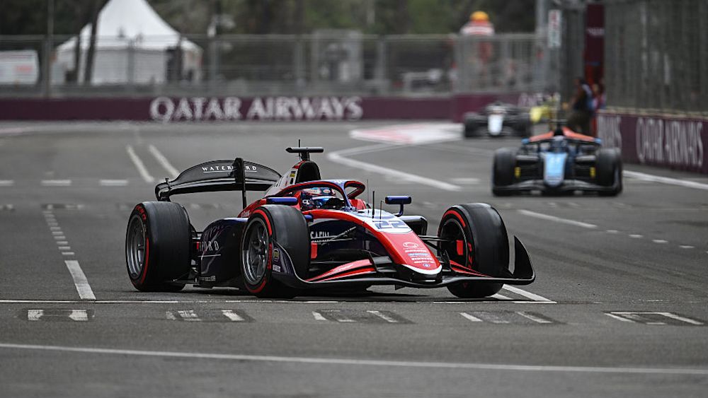 Van Hoepen made his Formula 2 debut with TRIDENT at the last round in Baku