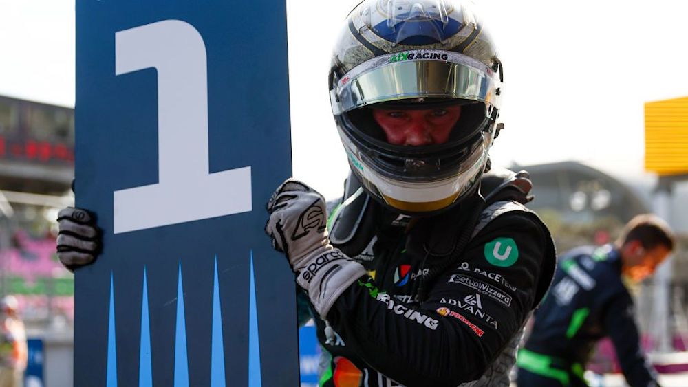 Duerksen claimed his first win in F2 around Baku last season