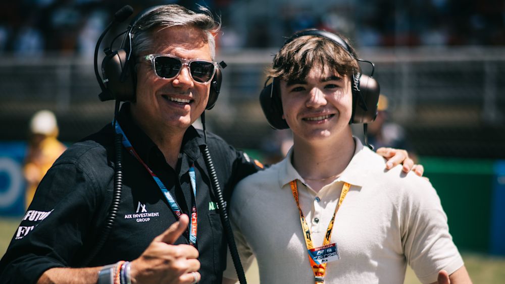 Fittipaldi Jr has been in attendance at races in 2025 with AIX to speed up his learning process