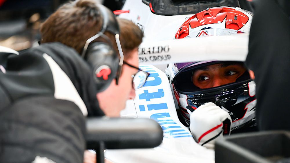 León was quickest on the opening day of the Barcelona test