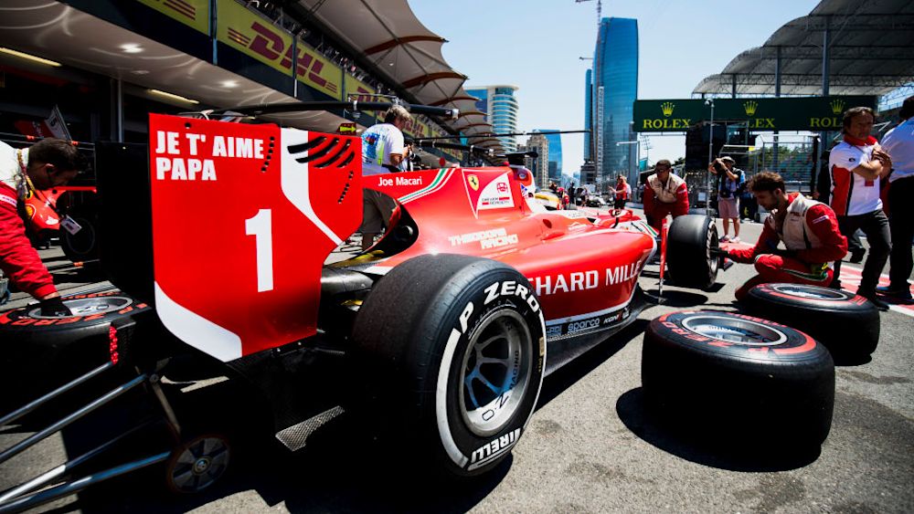 It was an emotional win in Azerbaijan for Leclerc and he dedicated the victory to his father