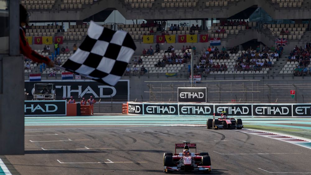 Leclerc and Albon put on a thrilling final lap in Abu Dhabi as the former capped off the season with victory
