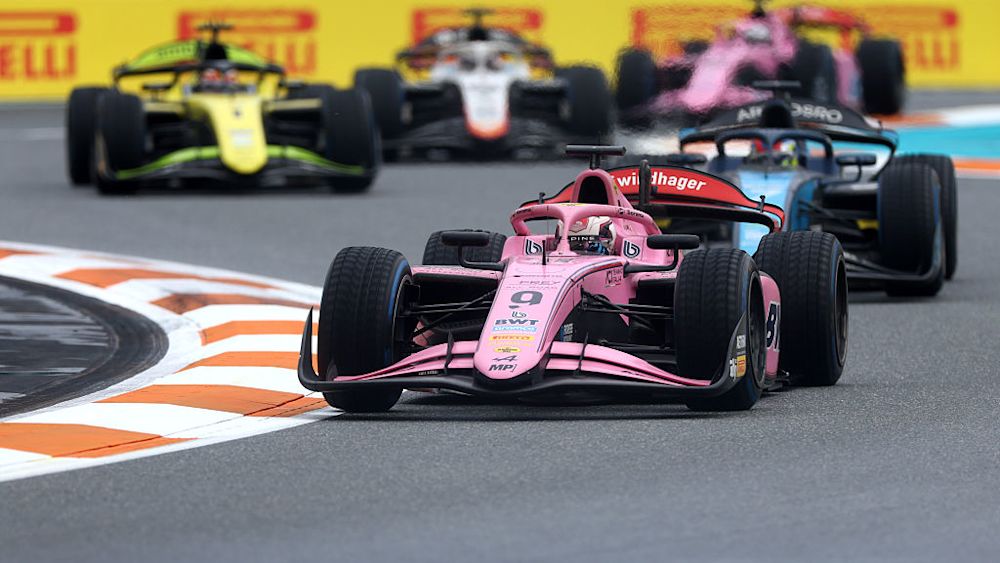 The battle at the front in both races was extremely close in Miami