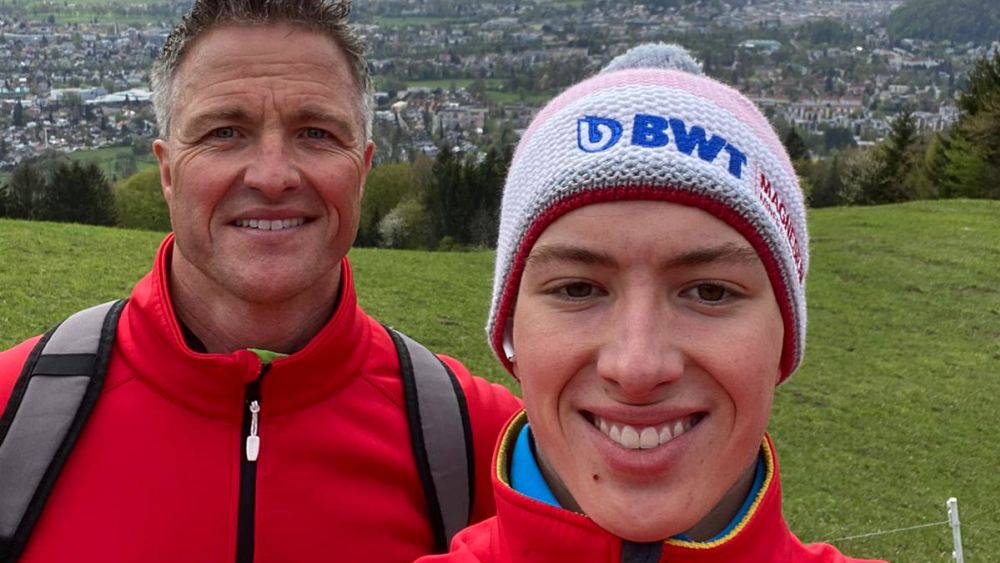 Father and son time Copyright @davidschumacher_official