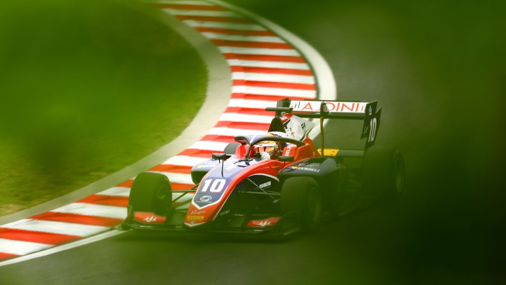 Beckmanns teammate Zendeli pictured went second fastest in FP