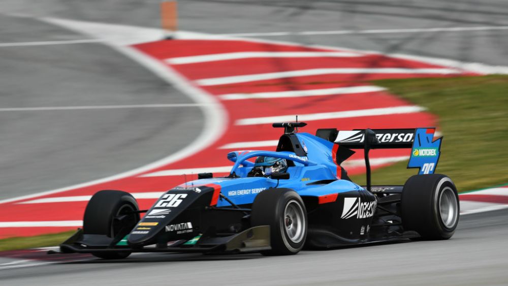 Williams topped the afternoon session for Hitech with a lap of 132.518