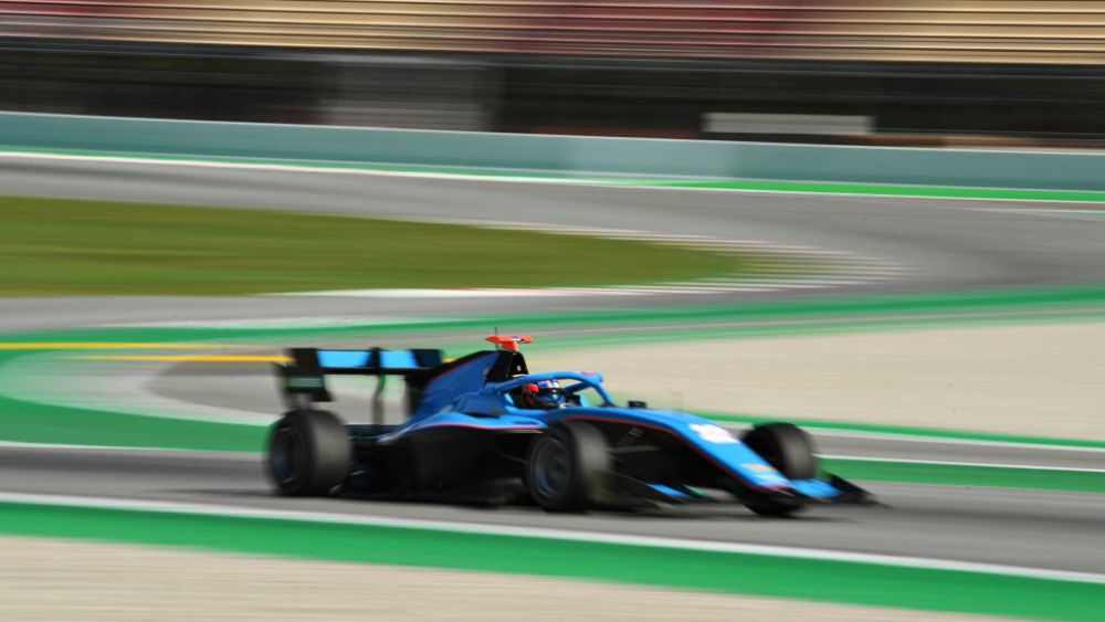Hoggard drove for Jenzer in the 2020 post-season test at Barcelona