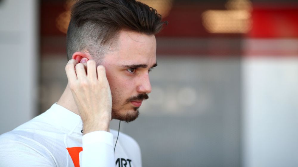 Smolyar won the opening race of the season in Barcelona