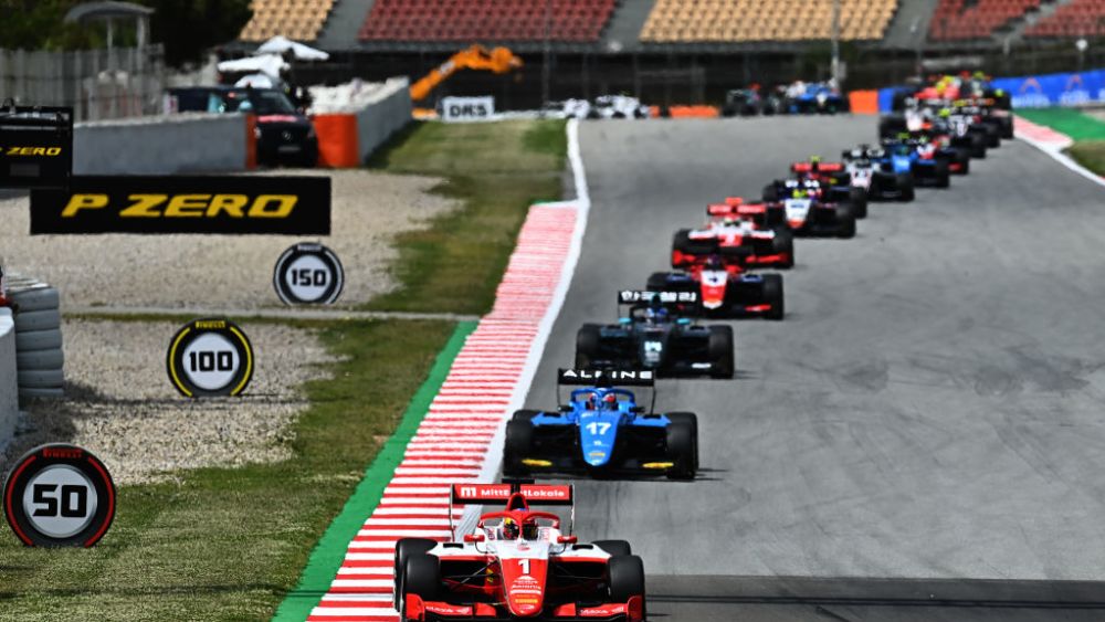 Hauger currently leads the title race after taking pole and winning Race 3 in Barcelona