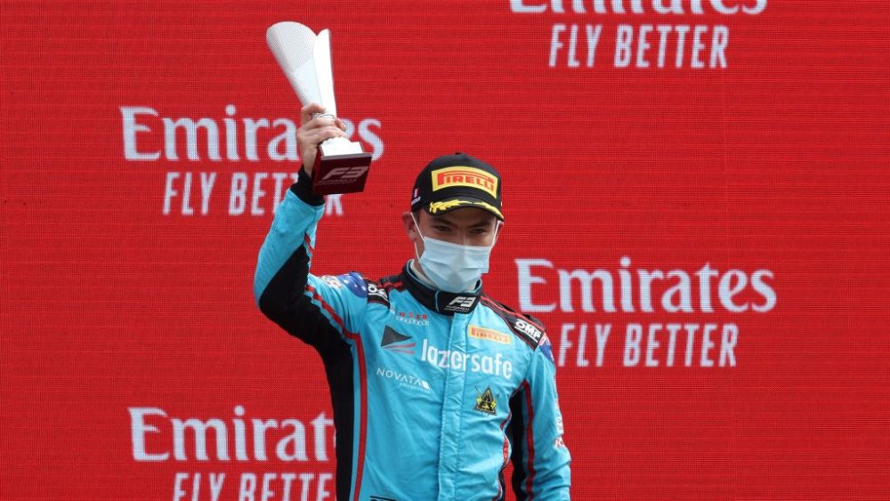 Williams scored his first F3 podium in Race 1