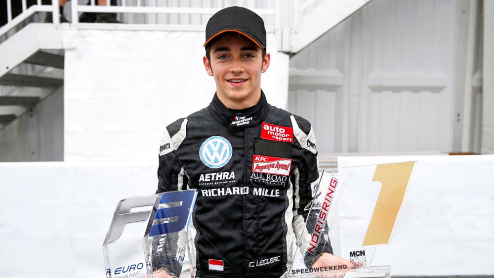 VAR played a role in the development of Charles Leclerc as well as Max Verstappen and Callum Ilott