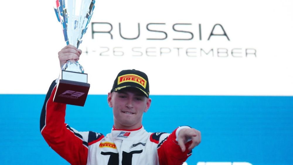 Sargeant clinched Charouzs first F3 win in the season finale