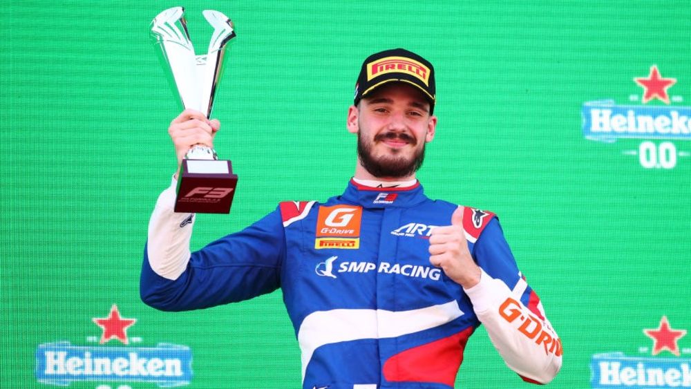 Smolyar scored two wins and four podiums last season with ART Grand Prix