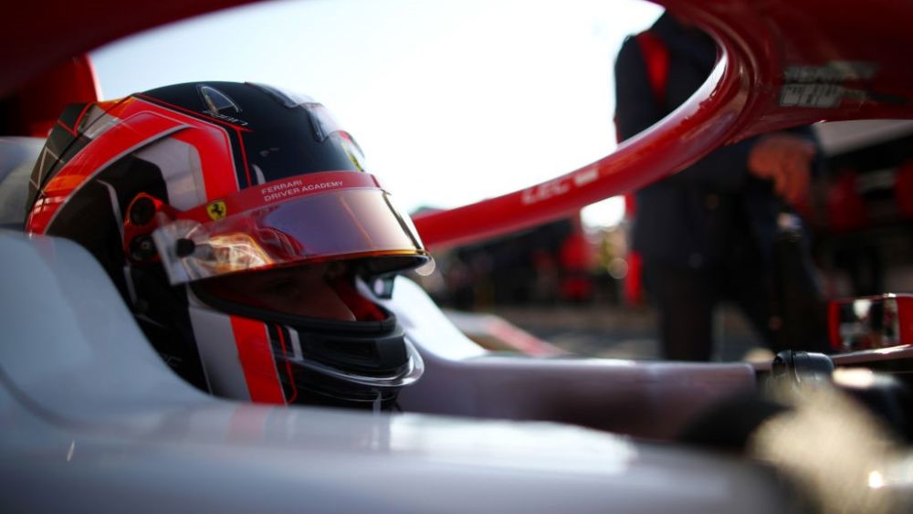 Leclerc currently leads the Formula Regional Asian Championship