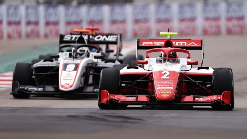 Leclerc won twice and took three podiums with PREMA in F3 last season