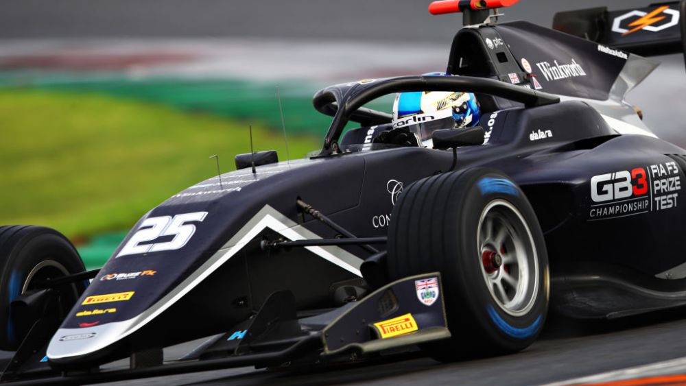 OSullivan ran F3 machinery for the first time at the end of season test in Valencia with Carlin