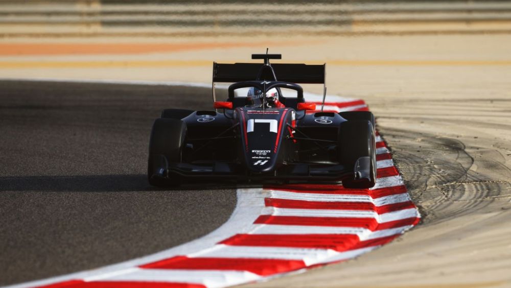 Starting from 18th Frederick battled up to eighth place 