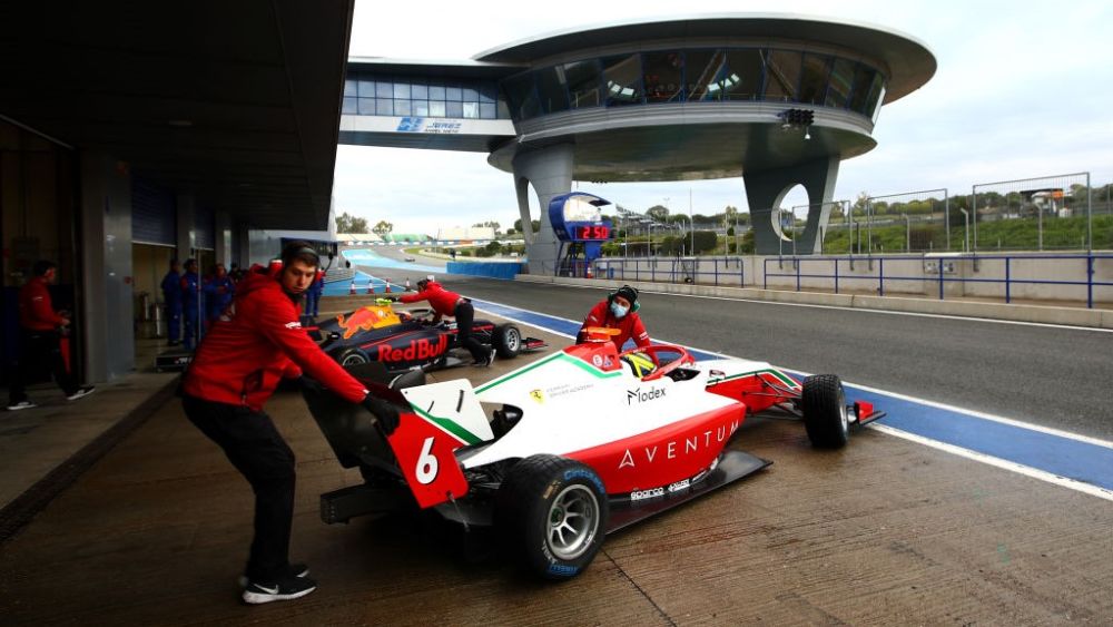 Bearman is third in the Drivers Championship