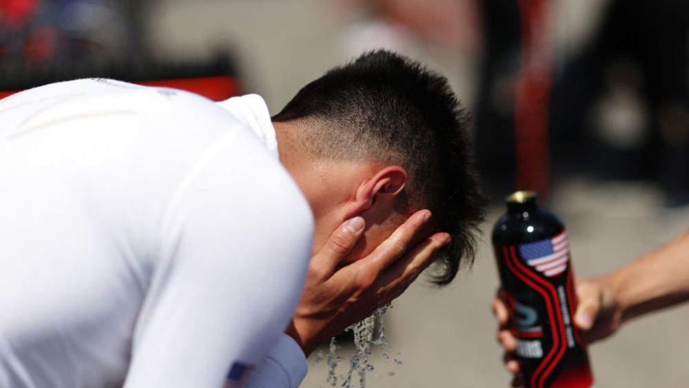 Baking hot conditions made it tough on all the drivers